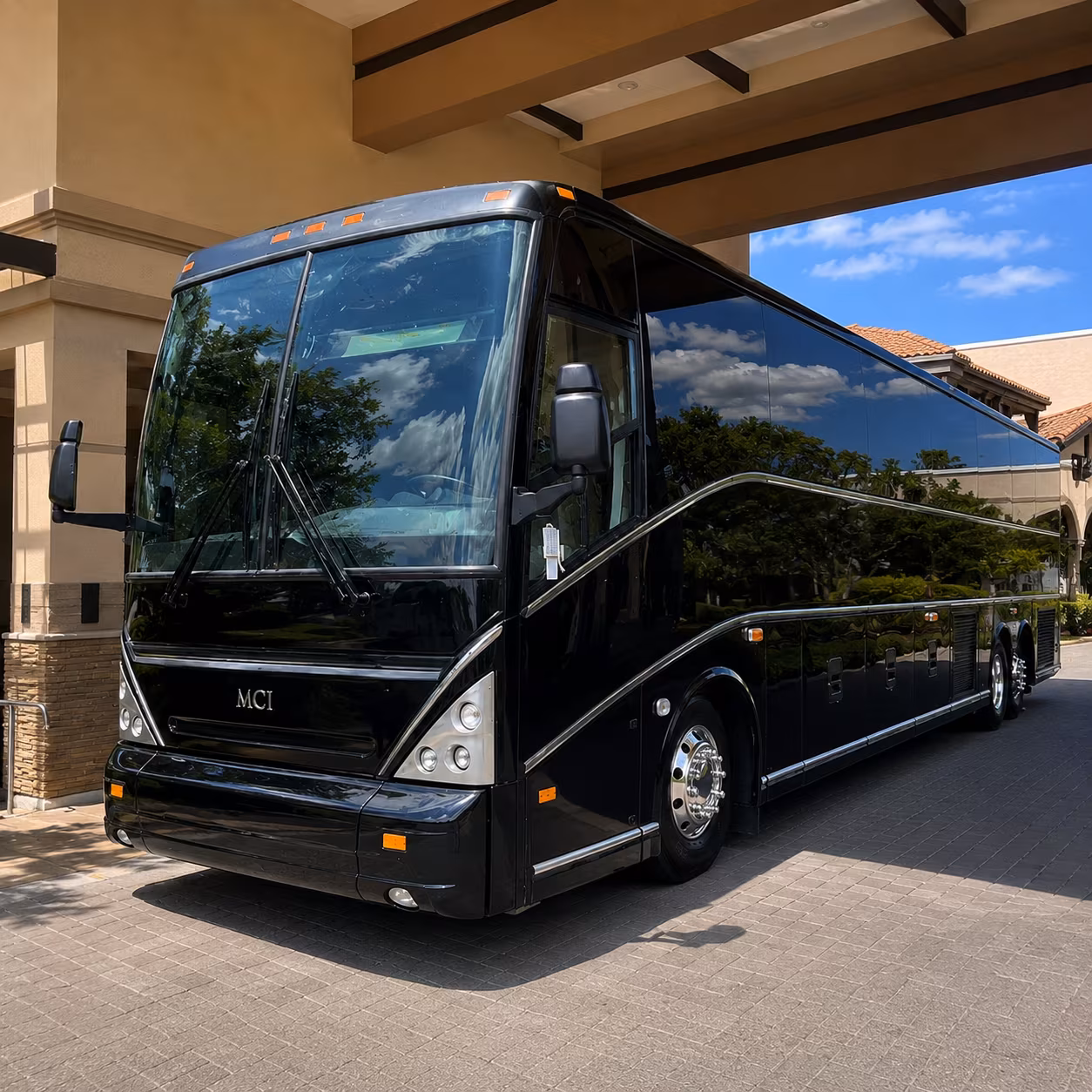 on demand bus rentals for corporate events at santa monica hotels and venues