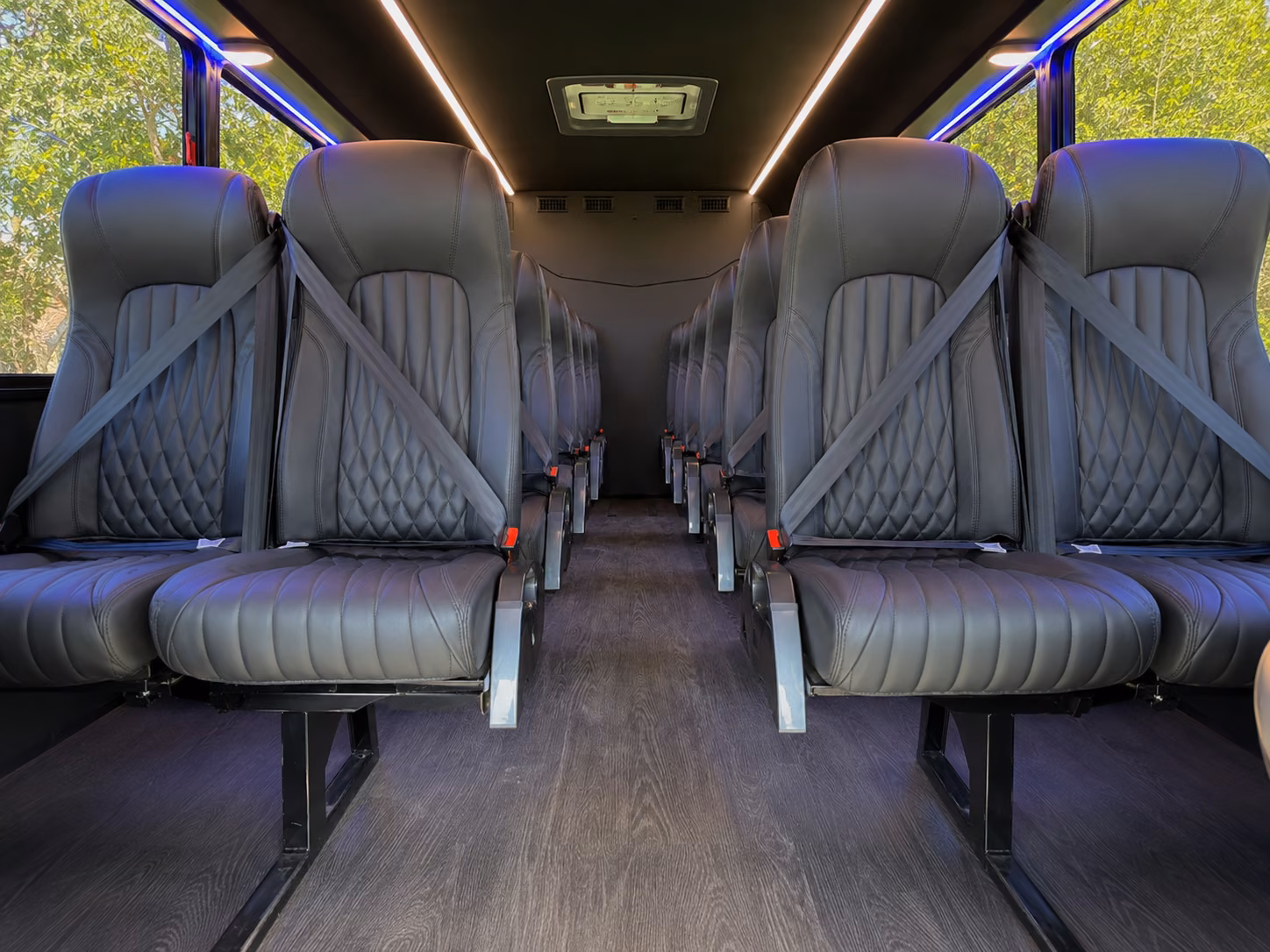 santa monica employee transportation onboard seating