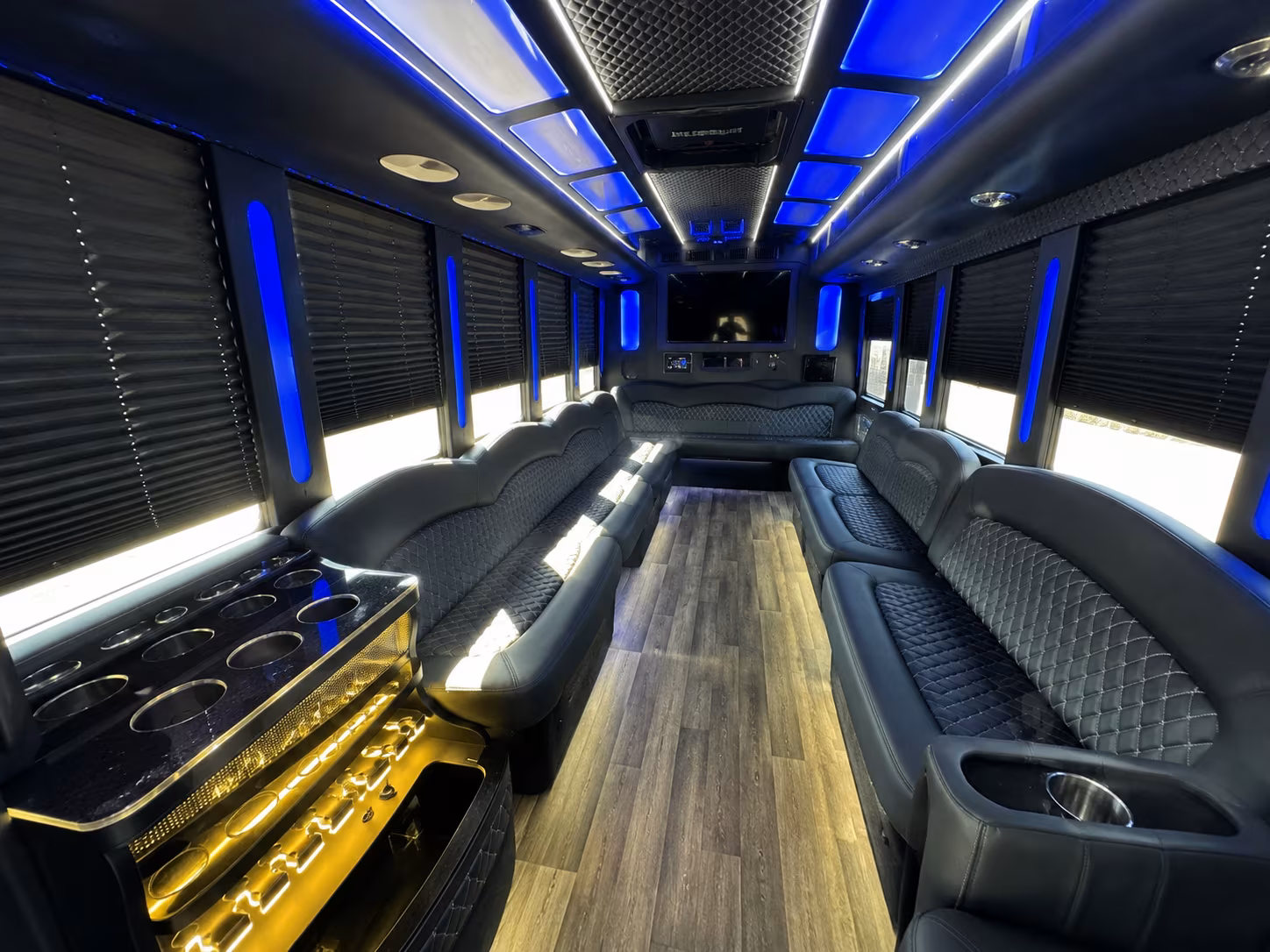santa monica party bus rental gallery