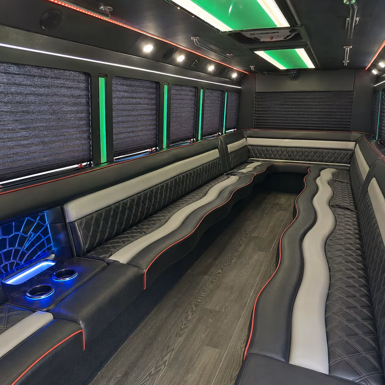 santa monica prom party bus rental